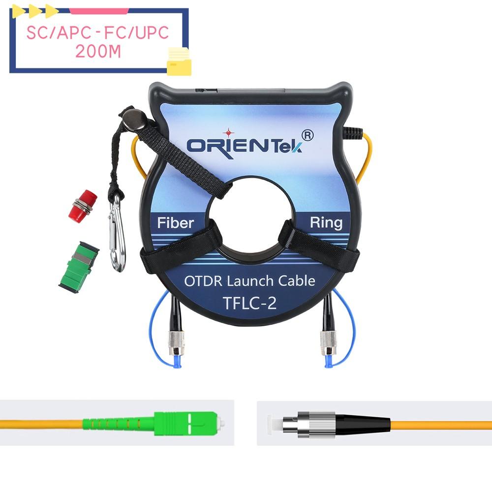 200M SC FC LC UPC APC Connector OTDR De Fibra Launch Cable Fiber Rings Single Mode OTDR Test Extension Cord Dead Zone Eliminator