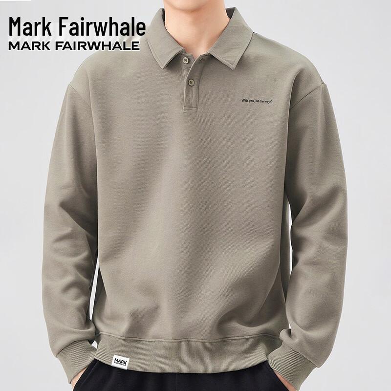 Mark Fairwhale Men's Polo Neck Long-Sleeve T-Shirt