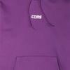 Converse Sweatshirts Men's Purple Hooded Moderate Regular 10021634-A01