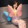 Butterfly Shape Pillow Throw Stuffed Sofa Cushion Home Decoration Plush Doll For Girls Throwing Pad Short Plush Cushion New