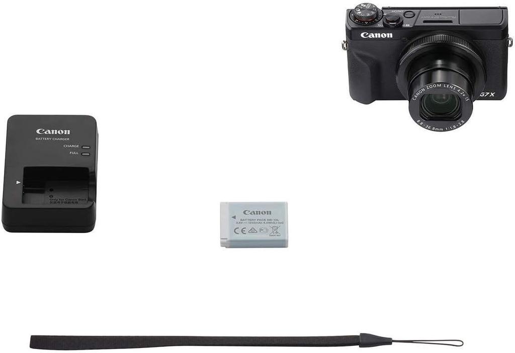 Canon PowerShot G7X Mark III Digital 4K Vlogging Camera, Vertical 4K Video Support With Wi-Fi, NFC And 3.0-Inch Touch Tilt LCD, Black