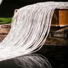 100x200cm Romantic Decoration Curtains Shiny Silvery Line String Tassel Sheer Curtain for Home Living Room Bedroom,1PC
