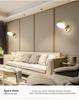 Nordic Minimalist LED Wall Lamp for Living Room, Bedroom, or Hallway