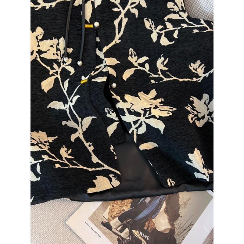Button vest spring 2025 new high-end vest sleeveless top