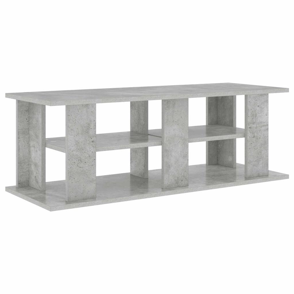 TV Stand Concrete Gray 96 X 35 X 33.5 Cm