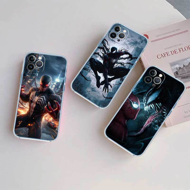 Venom Phone Case for Motorola Edge 20 30 S30 40 50 Fusion Lite Plus Pro Ultra Neo One Action Zoom Hyper Power Macro Vision