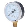 1 4 NPT Pressure Gauge High Accuracy Clear Dial Iron Case Tap Water Pressure Gauge for Petroleum Chemical