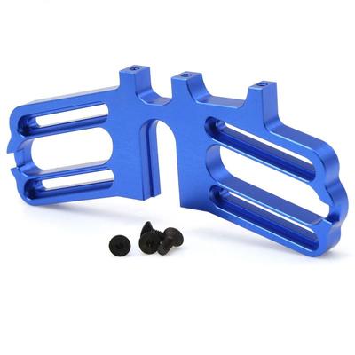 A71Z Suporte Duplo de Motor Metálico Suporte Duplo para Carro RC ARRMA 1/7 FELONY INFRACTION LIMITLESS Peça de Reposição Azul