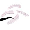 12Pcs/6size Lash Lift Pads, Jelly Lash Lift Rods Self Adhesive Silicone Pads C-Curl Eyelash Lifting Shield,DIY Use At Home