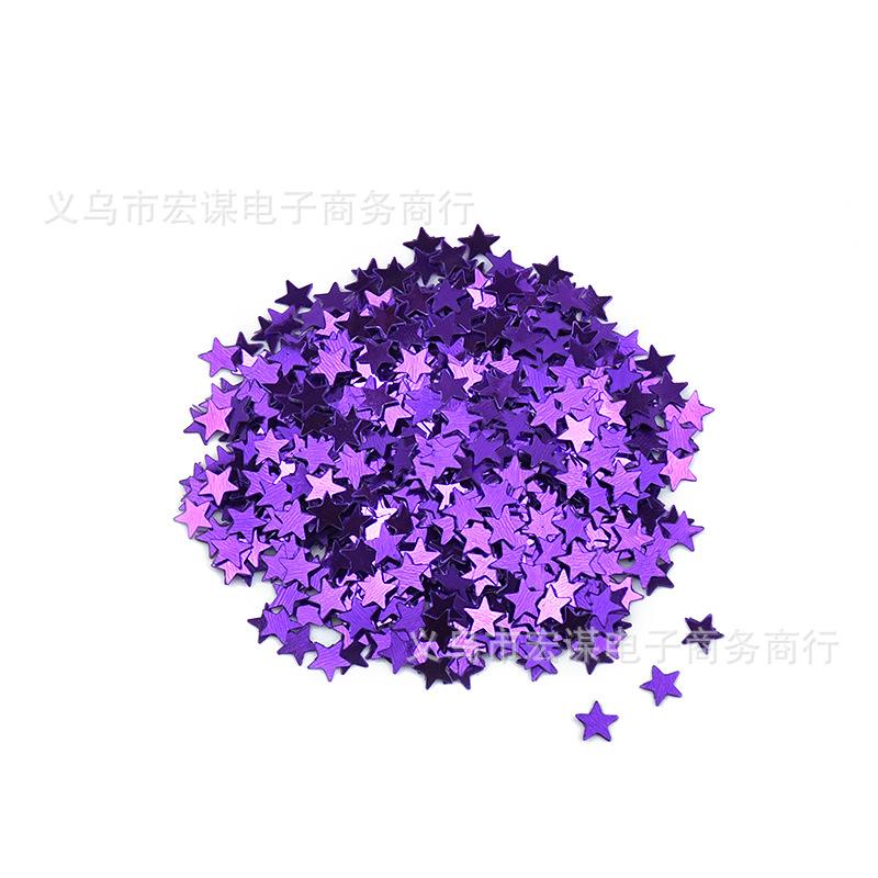 Wedding Decoration DIY Sequin Heart Star Confetti Scatter Accessories Crafts Sequin Birthday Party Festival Decoration Supplies