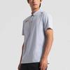 Mizuno Essential Series Kühlendes Gefühl Aufgedrucktes Buchstabenlogo Pullover Kurzarm Poloshirt Herren Poloshirts Port-Mist-Grau K2CA41A8-05