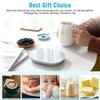 1PC Cup Heater Mat Smart Electric USB Cup Mug Tea/Coffee/Drink Warmer Heater Tray Mat 55/131°F Gravity Sensor Pad