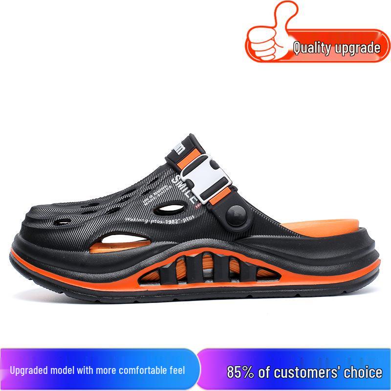 Men s Non-slip Dual-use Summer Sandals - Beach, Driving  Water Clogs, Large Size 43