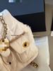 Kou Double Shoulder Quilted Lambskin Chain Bag – Versatile Handheld Crossbody Women's Fashion Bag