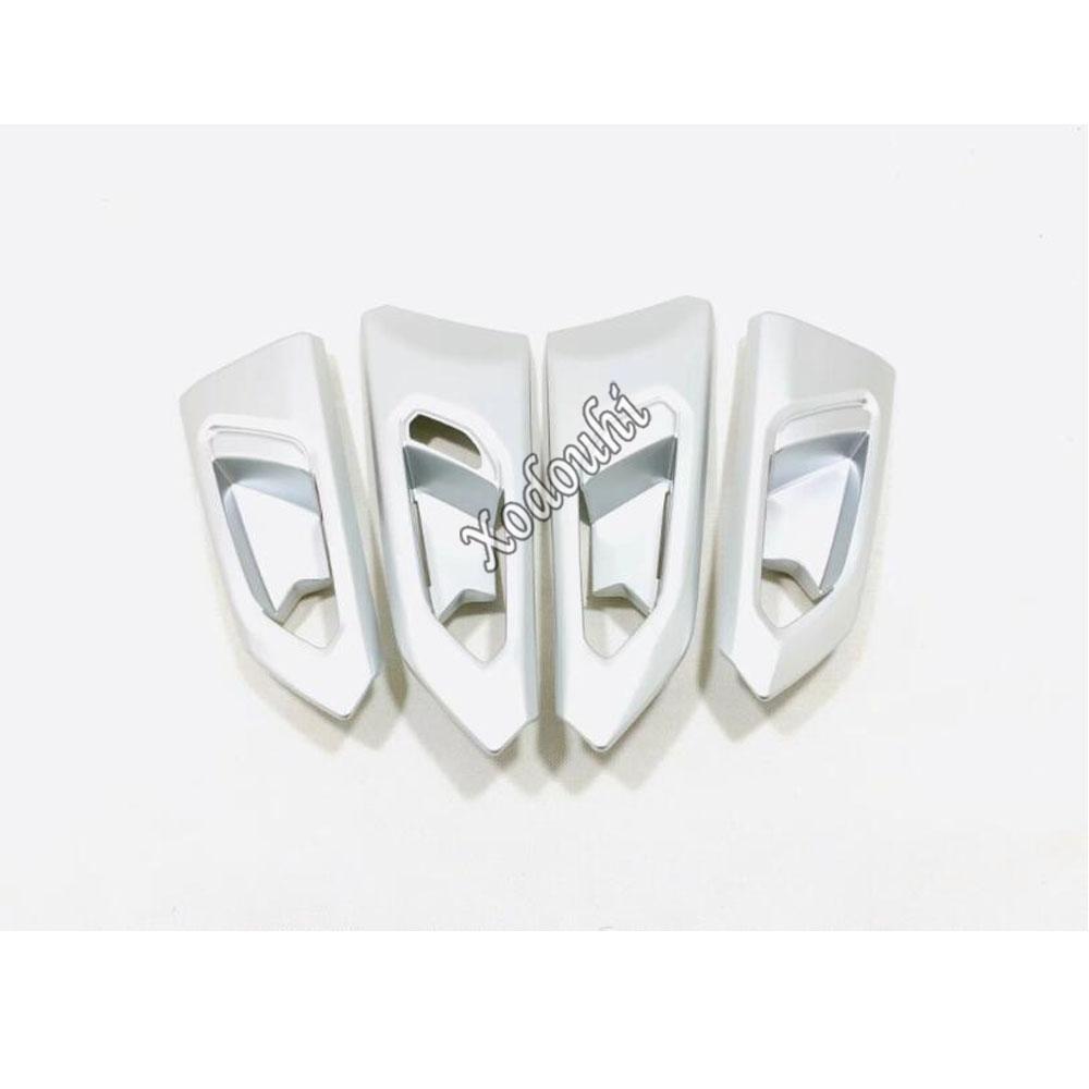 Detector Stick Trim Door Inner Handrail Handle Bowl Armrest Part 4PCs For Volkswagen VW T-cross Tcross