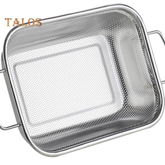 Drain Basket Pasta Strainer with Handle Large Capacity Rust-Resistant Dishwasher Safe Rice Noodle Filter Kitchen Colander