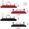 Power Distribution Block, 150 Amp, with Cover 3 Terminal Screws Durable Replace Parts,