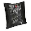 Sugar Skull Halloween Cushion Cover Double Side 3D Print Day Of The Dead Cartoon Girl Floor Pillow Case for Car Pillowcase