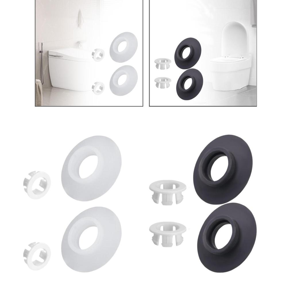 2 Set Dual Flush Valve Diaphragm Seal and Clip Easy To Install Wide Compatibility Replacement Part for Sv92467 Sv93467