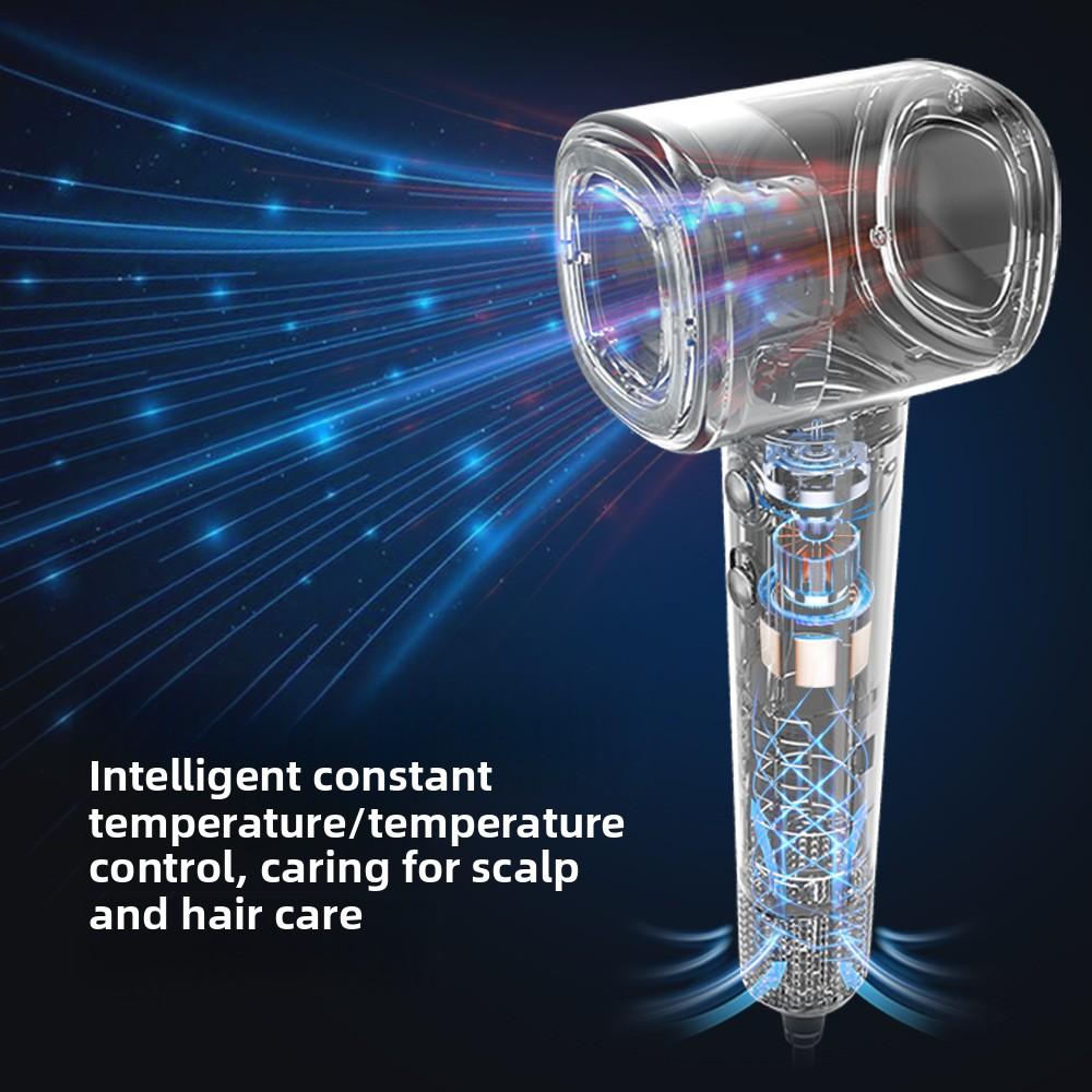 Negative Ion Hair Dryer, Strong Wind Household Hair Dryer, Hair Care, High-speed Dry Hot and Cold Air, High-power Quick-drying Hair Dryer