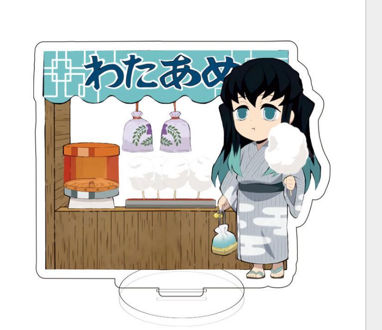 Demon Slayer Kimetsu No Yaiba Infinity Castle Acrylic Standee Tokitou Muichirou Kamado Nezuko Action Figure Model Lovely Toys