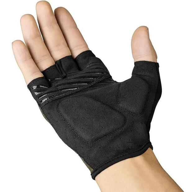 GripGrab Explr Padded Cycling Gloves (olive)
