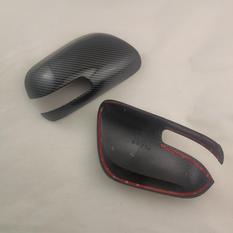 YOYO ABS Chrome Carbon Car Accessories Door Mirror Covers Trim Paste Style For Scion tC xD xB 2008 2009 2010 2011 2012 2013 2015