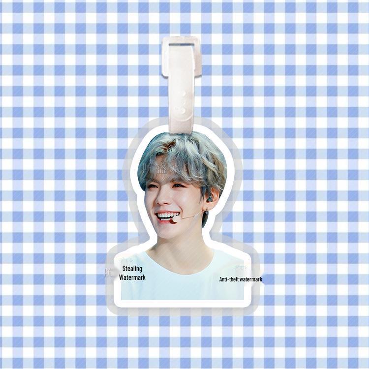 Bi Wenjun Backpack Charm Tag - Douyin Style Pendant Ornament