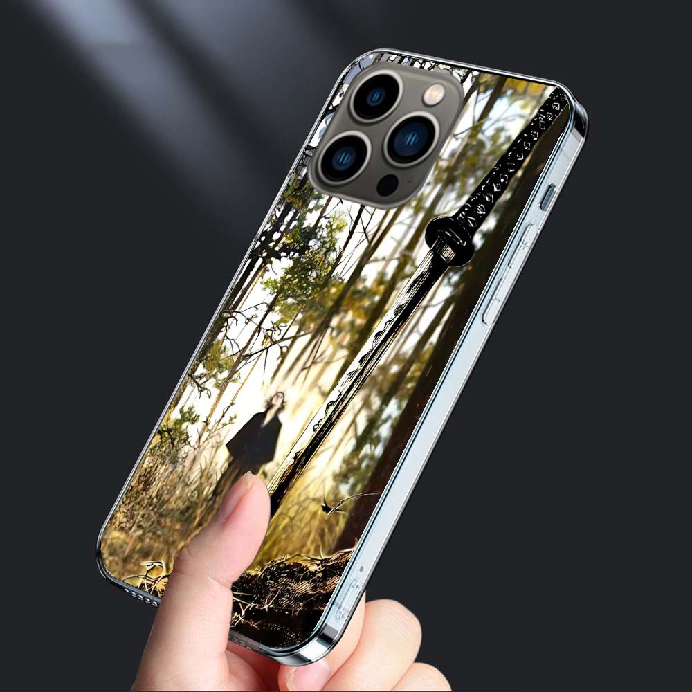 Manga Vagabond Phone Case For Iphone 16E 15 Pro 14 Plus 17E 16 17 Pro Max Air 11 12 13 Mini Shockproof Capa Cute Cover TPU Cl