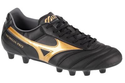Morelia II Pro FG, botas de fútbol negras para hombre