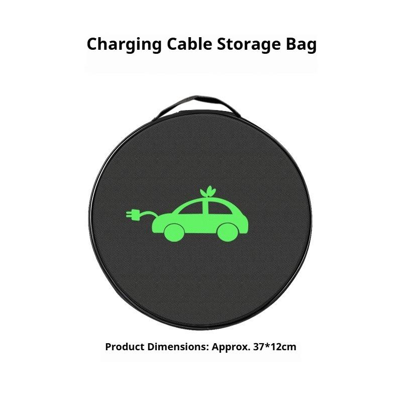 New Energy Vehicle Charging Gun Storage Bag Car Charging Cable Storage Bag Portable Shock Absorber Bag New Energy Charging Bag
