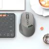 Lightweight Noiseless Dual Mode Wireless Mouse Bluetooth 2.4G Silent Click DPI Adjustable, 500mA Battery Display Best-Seller