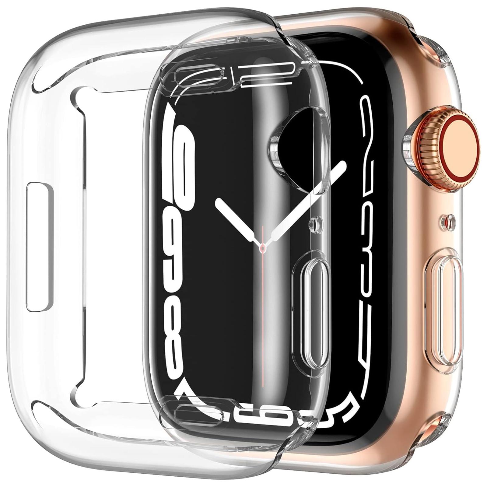For Apple Watch Series 11/10 46mm Transparent Watch Case Quick Release TPU Cover Smart Watch Protective Case A