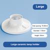 250V E27 Lamp Holder Socket Ceiling Mounted, Bakelite Porcelain Base Screw Edison Bulb Socket For Home Project Use T3Y4