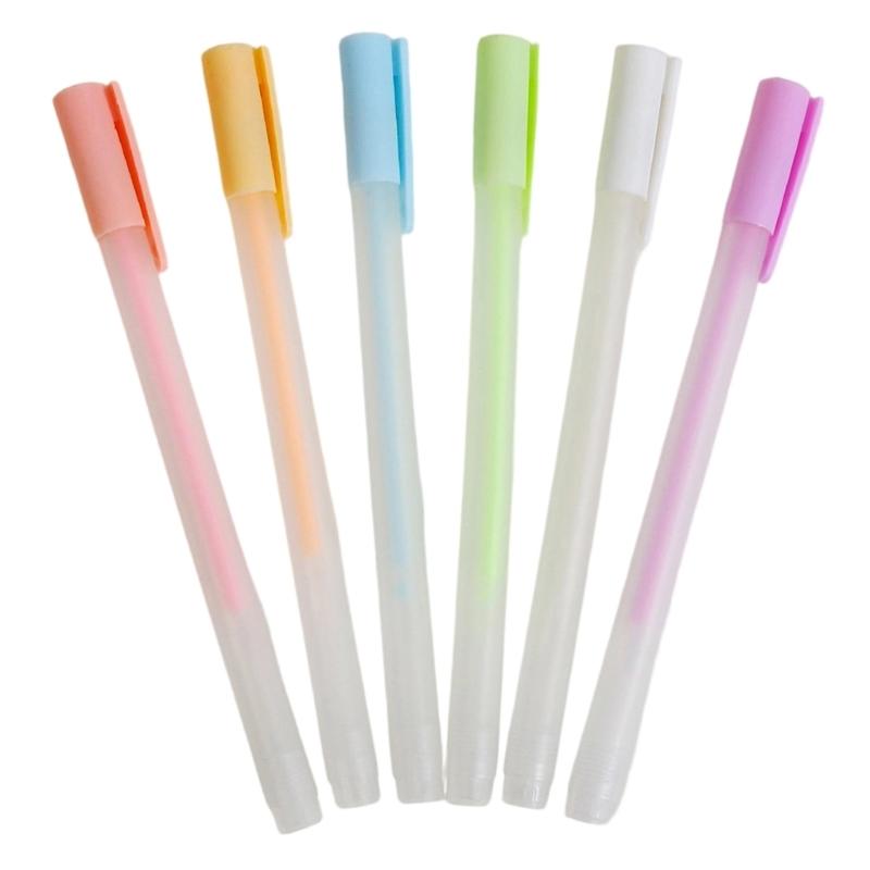 

6Pcs Colored Glues Pen Set with Fine Tip Apply Glues Like Writing Quick Drying for Scrapbooking Card Making Art Craft 1