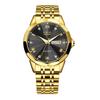 LIGE Men's Waterproof Luminous Quartz Watch – Dual Calendar, Multifunctional Business Wristwatch
