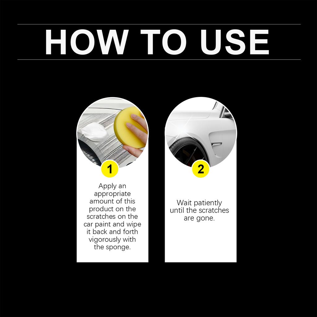 Car Scratch Repair Cream - For Paint Scratch Repair, Care and Daily Automotive Maintenance