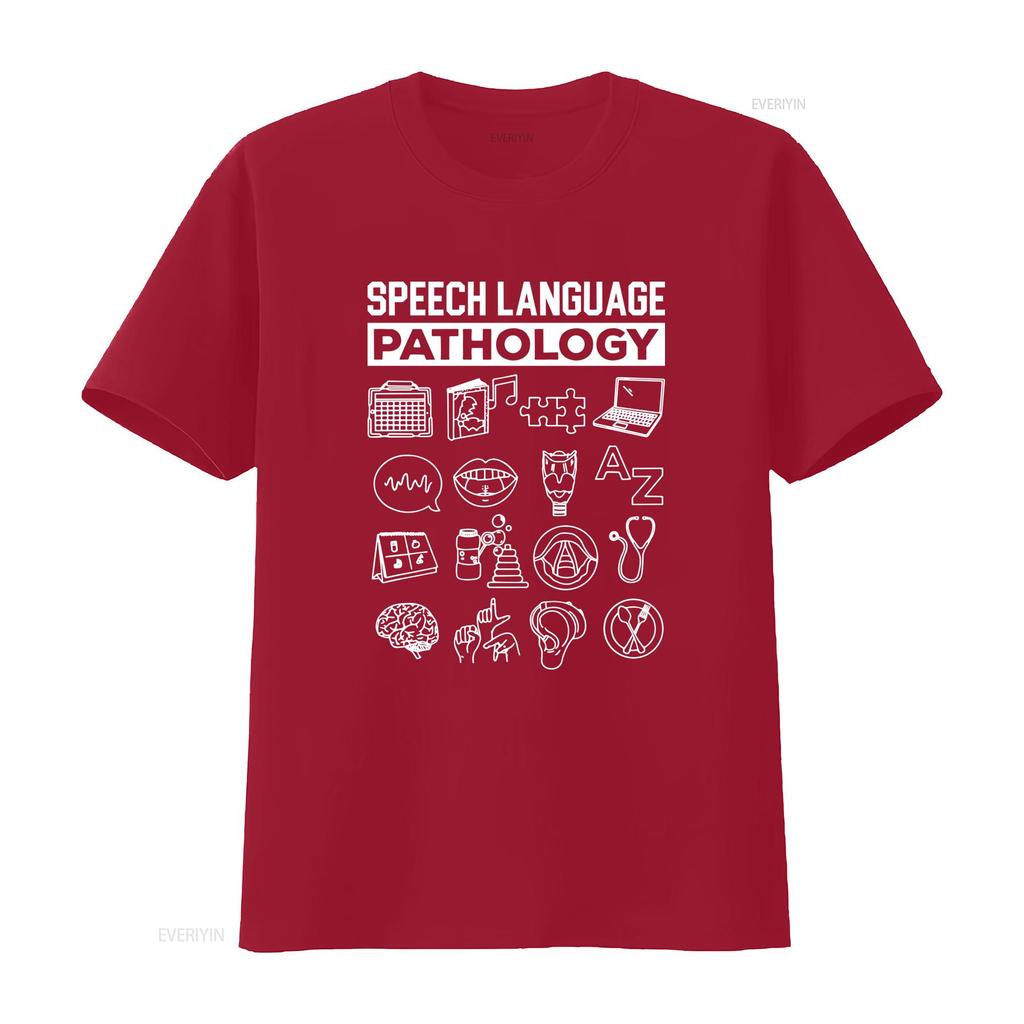 Speech Language Pathology T Shirt SLP PathologisT TherapisT Therapy Future Graduation vintage Washed Casual Stretched