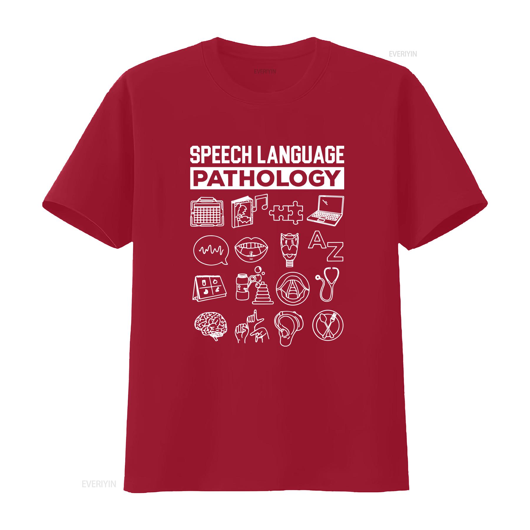 Speech Language Pathology T Shirt SLP PathologisT TherapisT Therapy Future Graduation vintage Washed Casual Stretched S