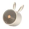 Toilet Paper Holder Cute Rabbit Shaped Waterproof Modern Wall Mount Paper Towel Holder Jewelry Rack