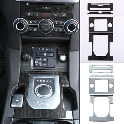 Pour Land Rover Discovery 4 LR4 2010-2016 ABS Cadre de levier de vitesses de console centrale de voiture Couvercle de garniture Décoration Accessoires de voiture