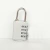 Coded Lock Zinc Alloy Keep Security Combination Padlock for Luggage Cases Filing CabinetsSilver