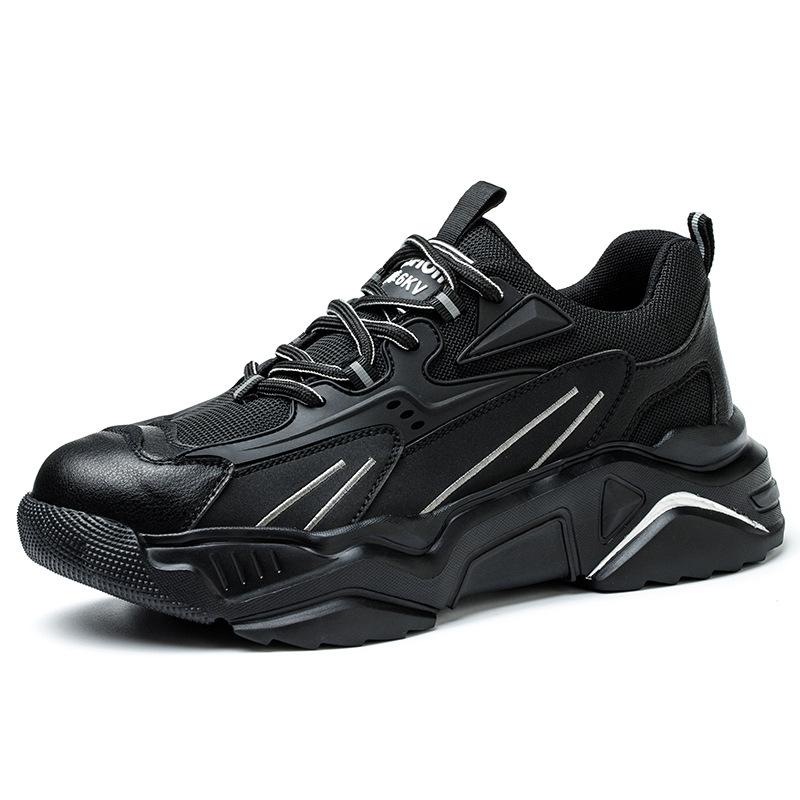 work boots with steel toe cap indestructible shoes for men Safety Sneakers Anti Puncture Anti Slip Light Comfortable Work Shoes