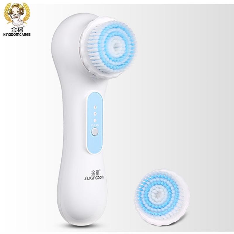 Waterproof Deep Pores Cleaning Ultrasonic Facial Cleansing Brush Electric Massager Exfoliator Scrubber Skin Care Wash Machine