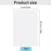 BHBL Stick & Embroidery Paper for Embroidery Dissolvable Embroidery Transfer for Transferring Embroidery Patterns 5PCS
