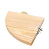 Bird Perch Platform Stand Wood Perch Bird Platform Parrot Stand Playground Cage Accessories for Small Anminals Rat Hamster