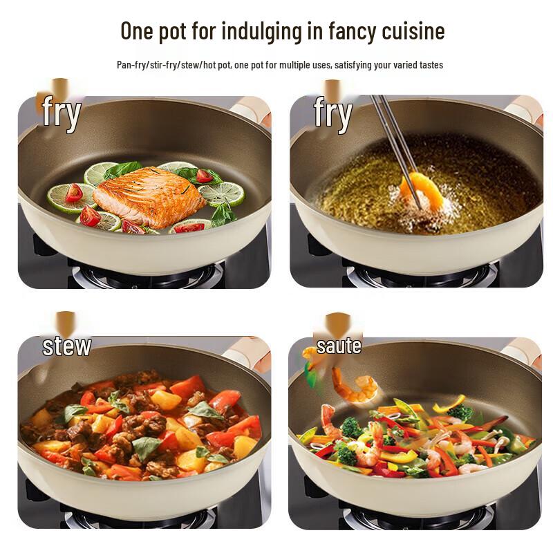 Chui Da Huang Titanium Alloy Non-stick Frying Pan