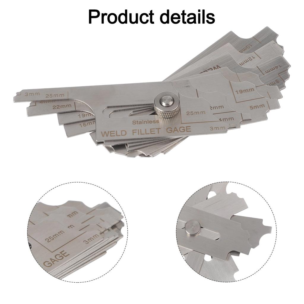 Fillet Seam Measurement Tool Standard Size Welding Inspection Tool Welding Inspection For Welding Professionals