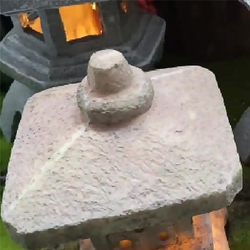 M-Modern-Garden Accessory Ornament Solar Powered Resin Pagoda Lantern Palace Lanterns Tower Statue Solar Lamp Garden Decor B Eas