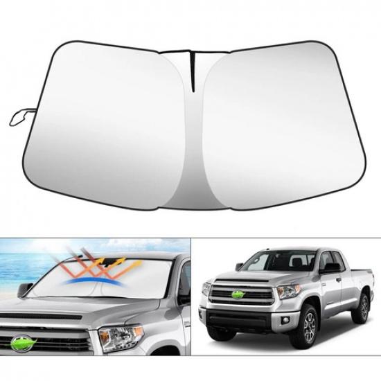 Passend für - 2025 Toyota Tundra Frontscheiben-Sonnenschutz Faltbare Anti-UV-Abdeckung